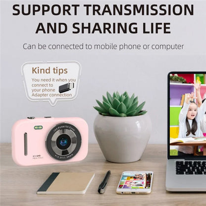 H17 2.8-inch IPS Screen Student Entry-Level Digital Camera HD Dual Lens CCD Camera