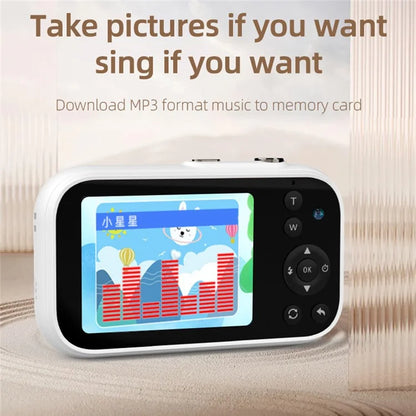 H17 2.8-inch IPS Screen Student Entry-Level Digital Camera HD Dual Lens CCD Camera