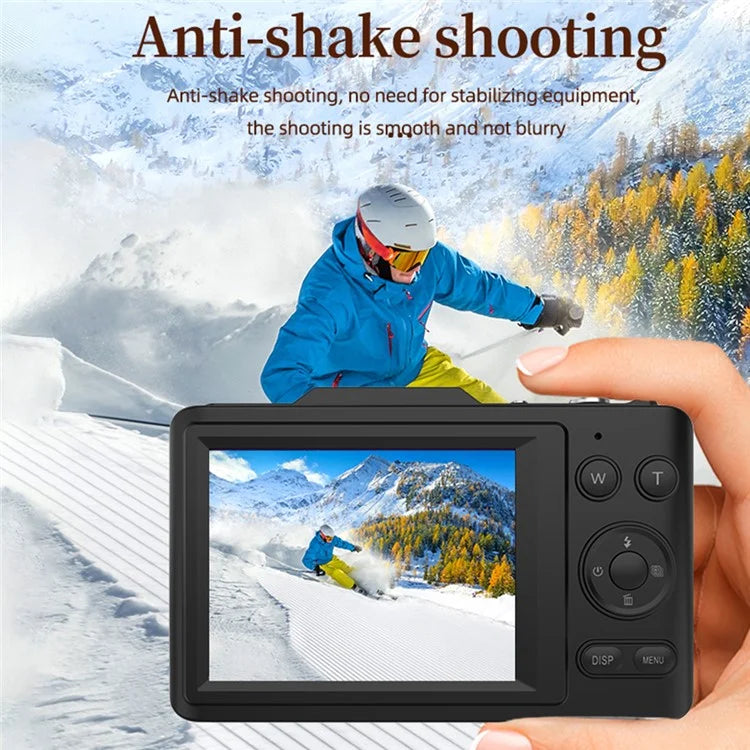 H16 2.8-inch IPS Screen Student Digital Camera 16x Zoom Anti-Shake Autofocus CCD Camera