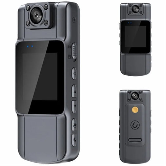 L11 HD Night Vision Motorcycle Sport Camera Law Enforcement Video Recorder with Back Clip