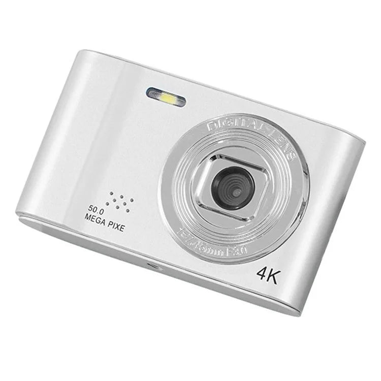D04 Portable Mini 2.3-inch Screen Digital Camera Student Entry-Level 4K HD Camera (No Memory Card)
