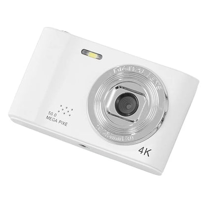 D04 Portable Mini 2.3-inch Screen Digital Camera Student Entry-Level 4K HD Camera (No Memory Card)