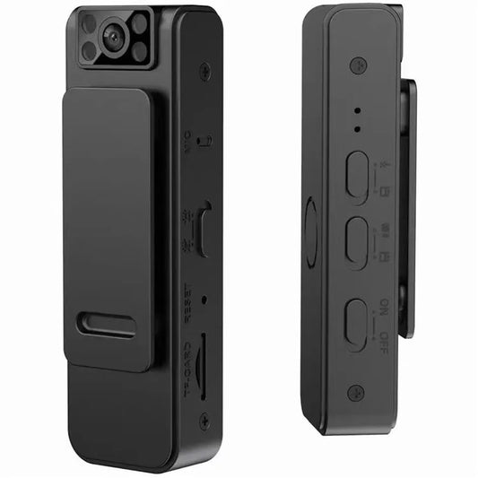 L8+ WiFi HD 1080P Mini Camera Back Clip Bodycam Voice and Audio Recorder for Law Enforcement