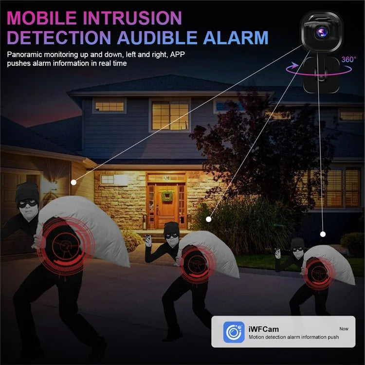 A3 Motion Detection Night Vision WiFi Camera with 360° Rotating Bracket