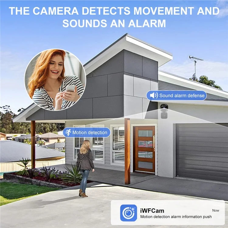 A3 Motion Detection Night Vision WiFi Camera with 360° Rotating Bracket