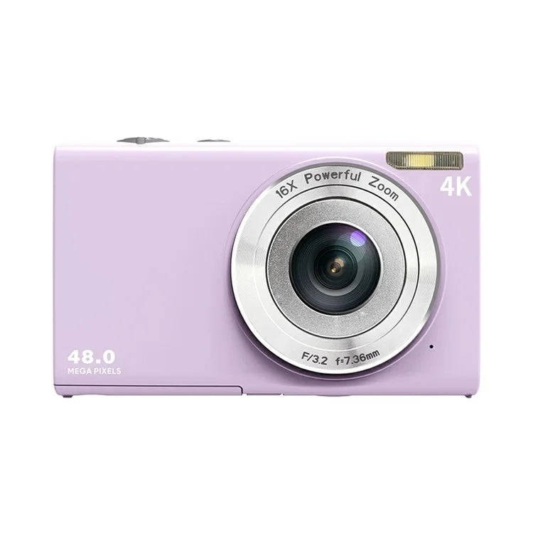 DC402-AF 4K Kids 48MP Digital Camera Auto Focus 16X Digital Zoom Vlogging Camera for Teens
