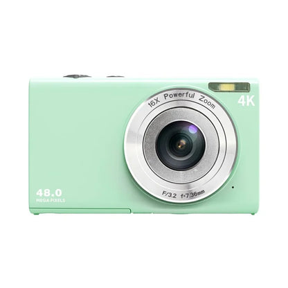 DC402-AF 4K Kids 48MP Digital Camera Auto Focus 16X Digital Zoom Vlogging Camera for Teens