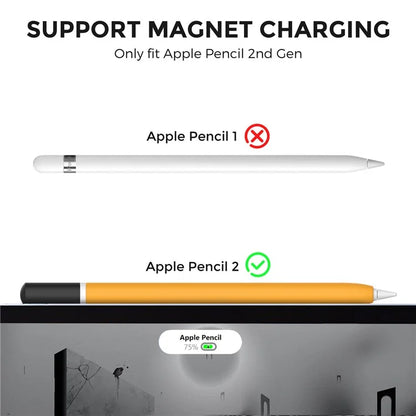 AHASTYLE PT-JY16 For Apple Pencil (2nd Generation) Silicone Sleeve Stylus Pen Non-Slip Cover