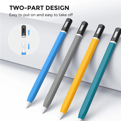 AHASTYLE PT-JY16 For Apple Pencil (2nd Generation) Silicone Sleeve Stylus Pen Non-Slip Cover