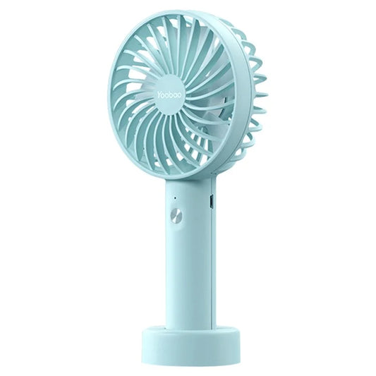 YOOBAO Y-F3S 2000mAh Handheld Fan 3 Speeds Adjustable 4-Blade Desktop Fan