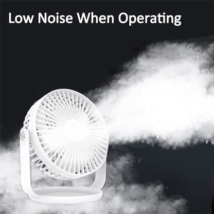 YOOBAO Y-F2 USB Powered Desktop Fan Rotatable Mute Table Cooling Fan