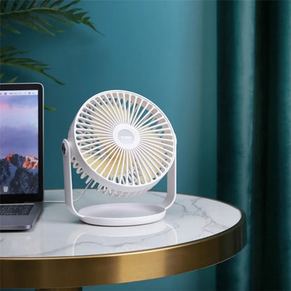YOOBAO Y-F2 USB Powered Desktop Fan Rotatable Mute Table Cooling Fan