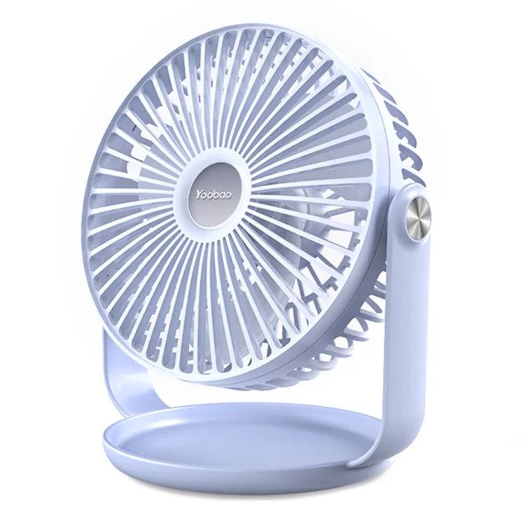 YOOBAO Y-F2 USB Powered Desktop Fan Rotatable Mute Table Cooling Fan