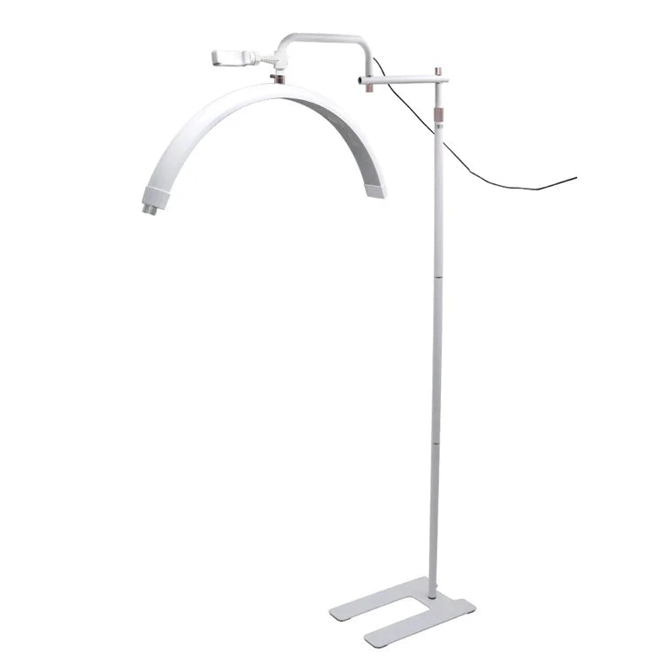 HD-M28X Adjustable Brightness 28-Inch Floor Lamp Half Moon Light for Eyelash Extensions