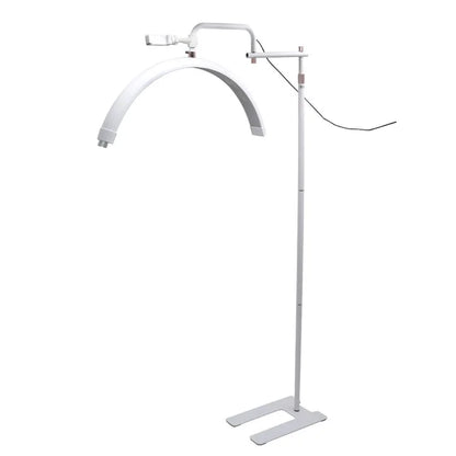 HD-M28X Adjustable Brightness 28-Inch Floor Lamp Half Moon Light for Eyelash Extensions