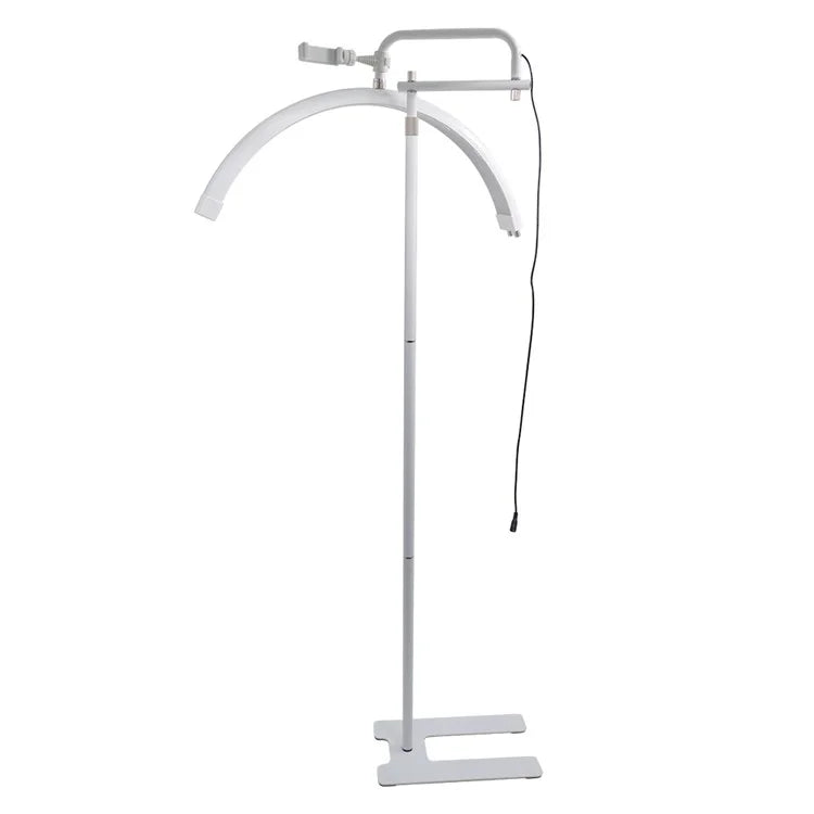 HD-M28X Adjustable Brightness 28-Inch Floor Lamp Half Moon Light for Eyelash Extensions