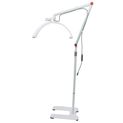 HD-M700X 24-Inch Floor Lamp Half Moon Light for Eyelash Extensions, Nail Tech