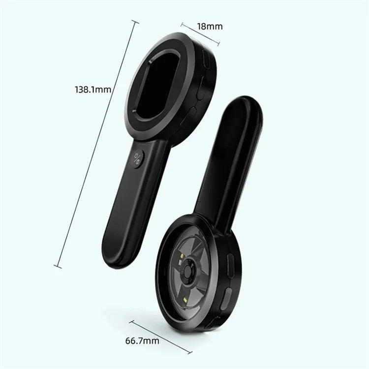HM020 2-inch IPS HD Screen Magnifying Microscope Handheld Magnifier with LED Light