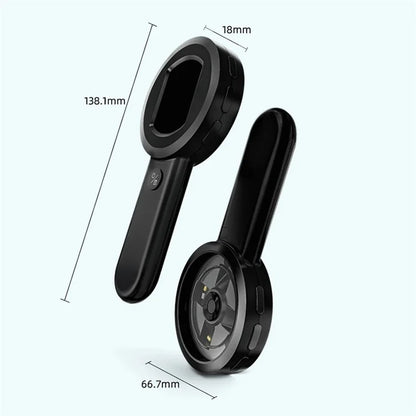 HM020 2-inch IPS HD Screen Magnifying Microscope Handheld Magnifier with LED Light