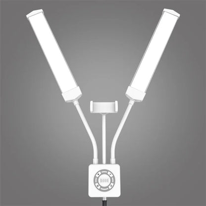 HD-100XJ Dual Arm Skin Care Beauty Light Photography Live Streaming LED Fill Light