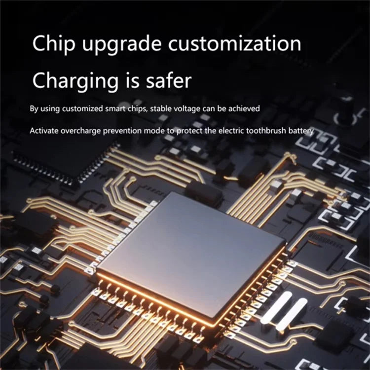 8 Pin Female to Straight Magnetic 3 Pin Adapter Charging Converter for Laifen Electric Toothbrush
