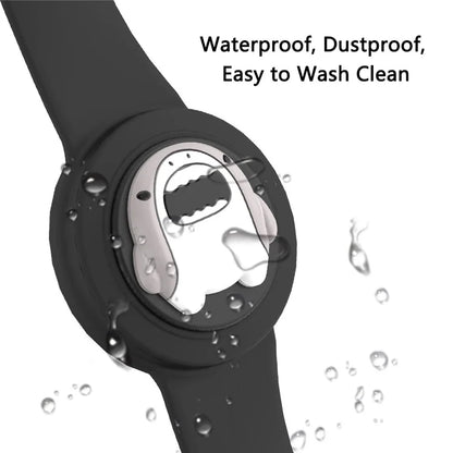 Waterproof Case for Apple AirTag Silicone Watch Band Bluetooth Tracker Protector Cartoon Pattern