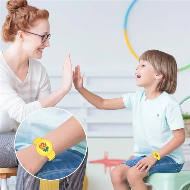 Waterproof Case for Apple AirTag Silicone Watch Band Bluetooth Tracker Protector Cartoon Pattern