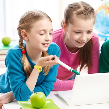 Waterproof Case for Apple AirTag Silicone Watch Band Bluetooth Tracker Protector Cartoon Pattern