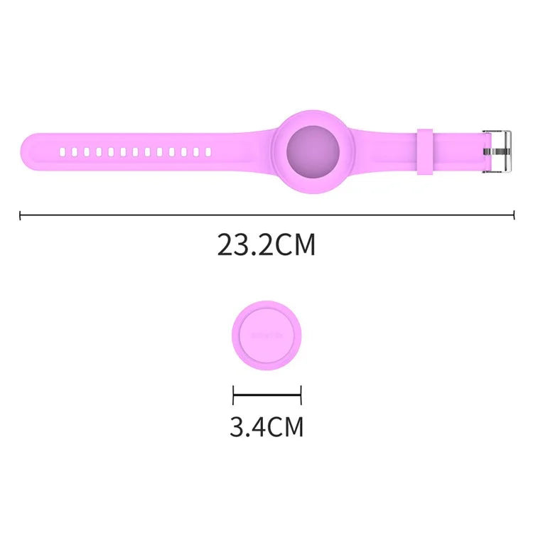 Waterproof Case for Apple AirTag Silicone Watch Band Bluetooth Tracker Protector Cartoon Pattern