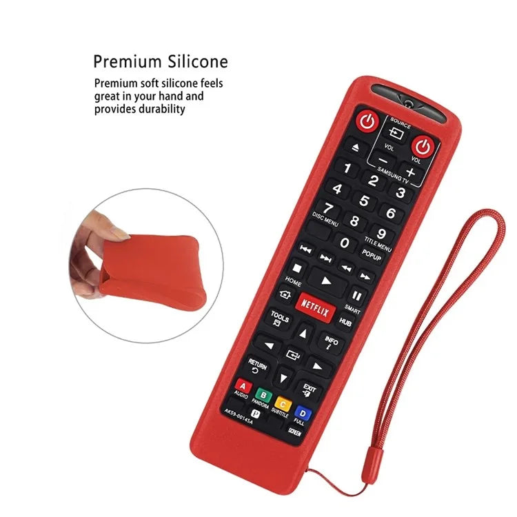 Silicone Case Protective Sleeve for Samsung TV AA59 / BN59 Series Remote Control