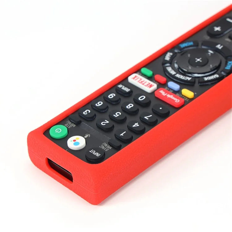 Silicone Cover for Sony TV RMF-TX300U RMF-TX200E Remote Control Shockproof Case with Strap