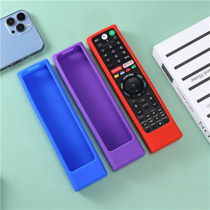 Silicone Cover for Sony TV RMF-TX300U RMF-TX200E Remote Control Shockproof Case with Strap