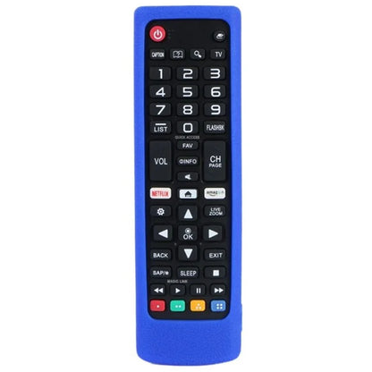 Silicone Protective Case for LG AKB Series Smart TV Remote Control Cover with Strap