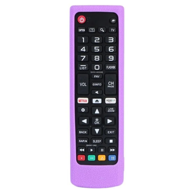 Silicone Protective Case for LG AKB Series Smart TV Remote Control Cover with Strap