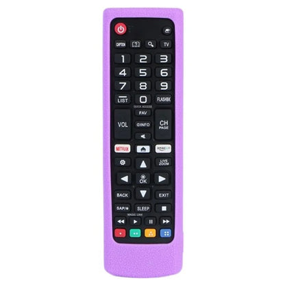 Silicone Protective Case for LG AKB Series Smart TV Remote Control Cover with Strap