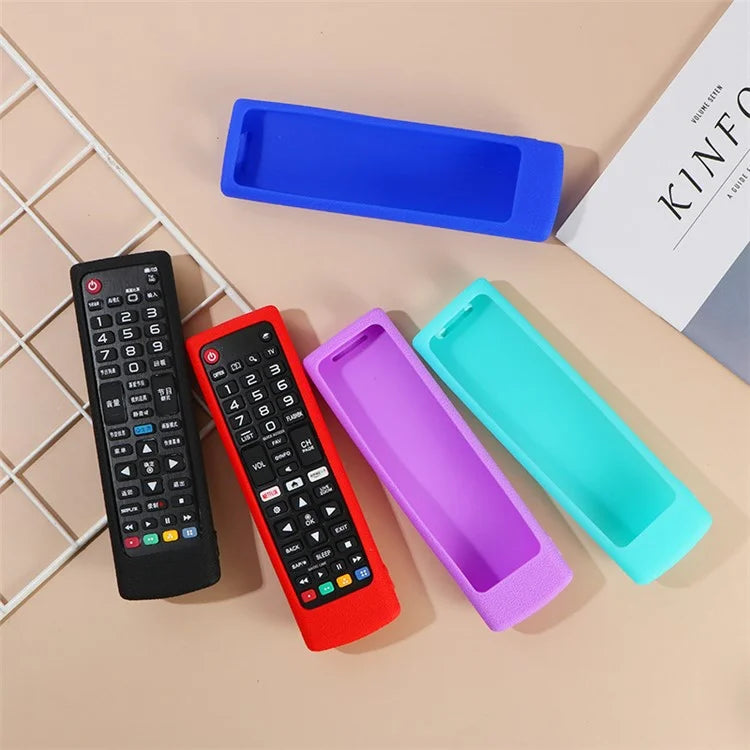 Silicone Protective Case for LG AKB Series Smart TV Remote Control Cover with Strap