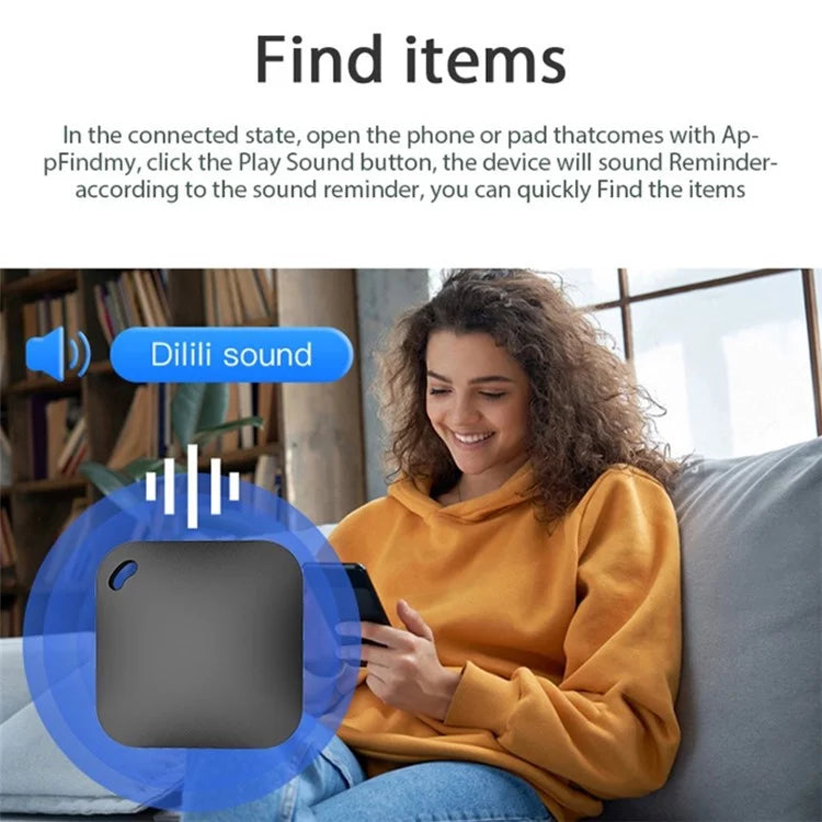 FD001 Compatible with Apple Key Finder Luggage Tracker Smart Tag for Key, Wallet, Pet