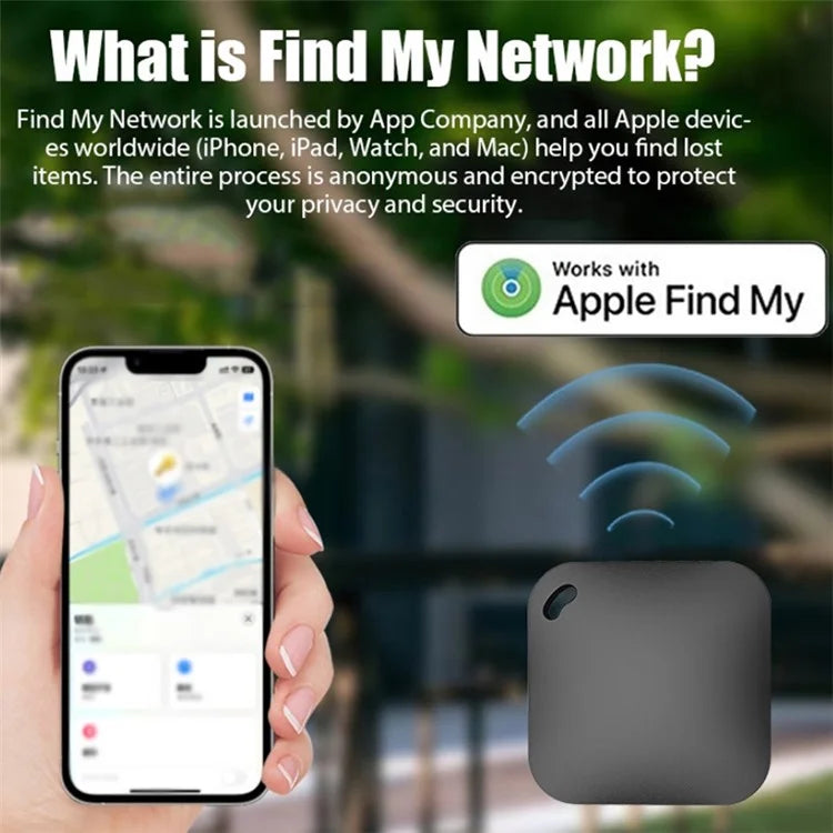 FD001 Compatible with Apple Key Finder Luggage Tracker Smart Tag for Key, Wallet, Pet