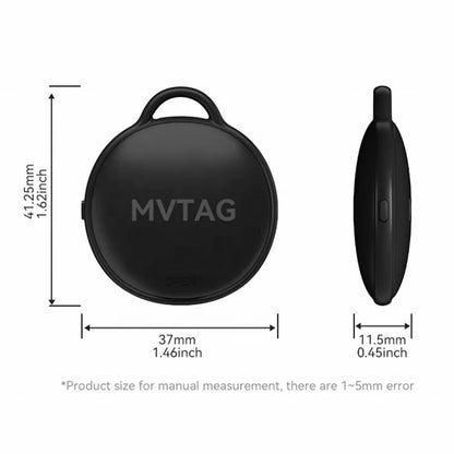 F6 MFI Certified Smart Finder Bluetooth Luggage Tracker Smart Tag for Key, Backpack, Wallet Compatible with Apple