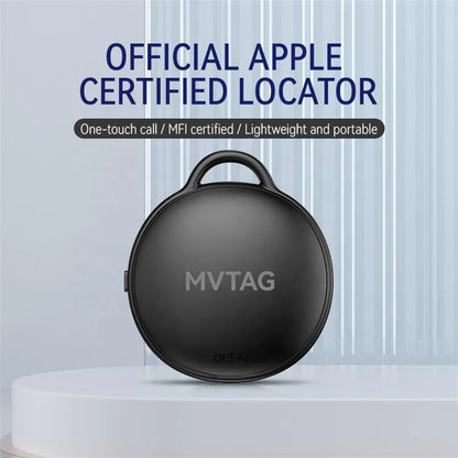 F6 MFI Certified Smart Finder Bluetooth Luggage Tracker Smart Tag for Key, Backpack, Wallet Compatible with Apple