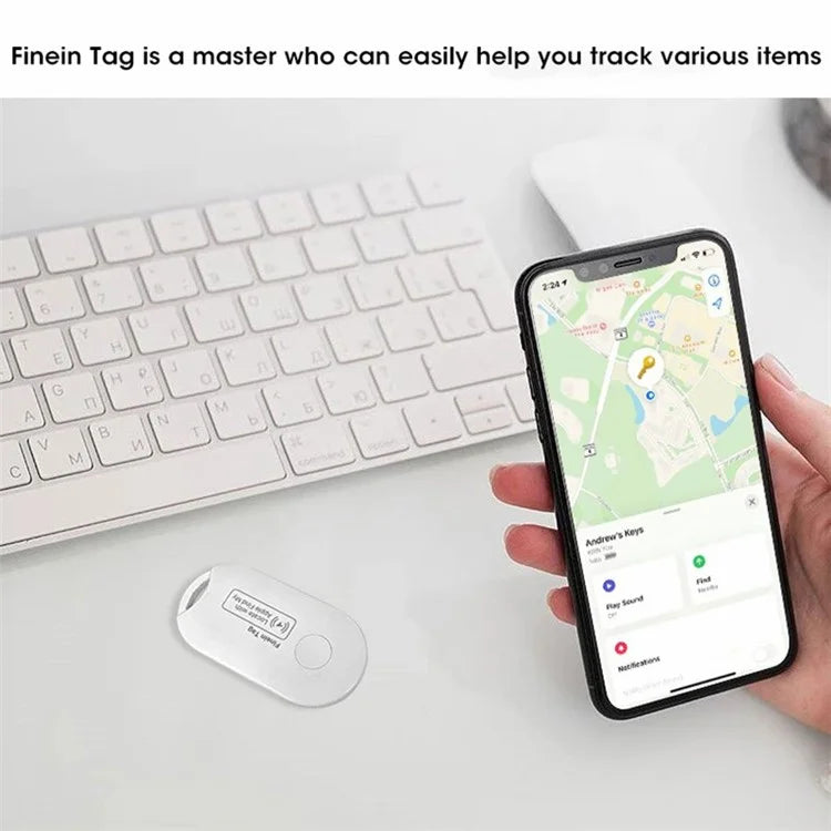S9 Smart Tag Bluetooth Tracker Location Tool for Key, Backpack, Wallet, Pets Compatible with Apple