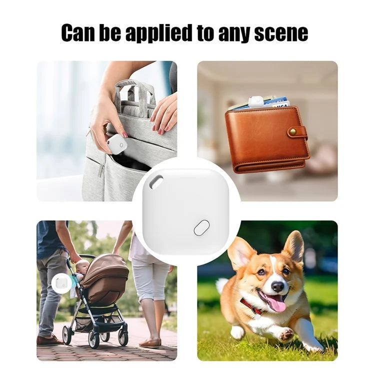 F02 Smart Finder Bluetooth Luggage Tracker Key Smart Tag Compatible with Apple Find My
