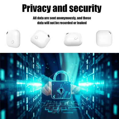 F02 Smart Finder Bluetooth Luggage Tracker Key Smart Tag Compatible with Apple Find My