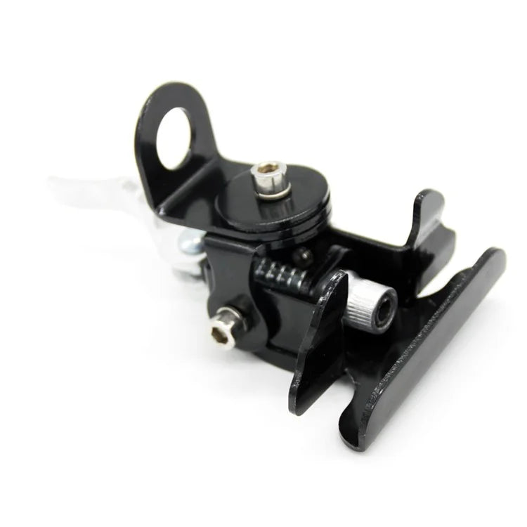 Hand Pressed Quick Release Stainless Steel Mobile Car CB Radio Antenna Mount Bracket - Black