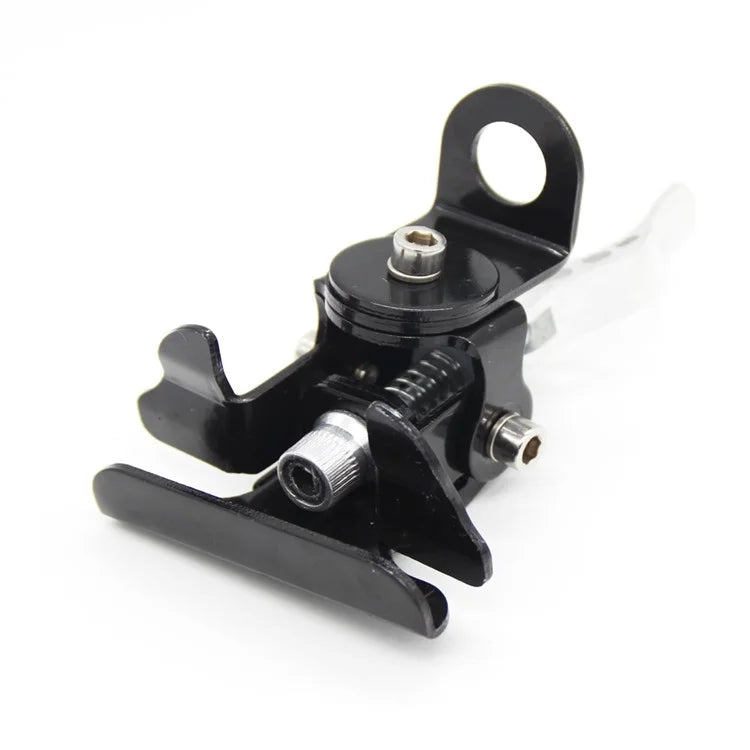 Hand Pressed Quick Release Stainless Steel Mobile Car CB Radio Antenna Mount Bracket - Black