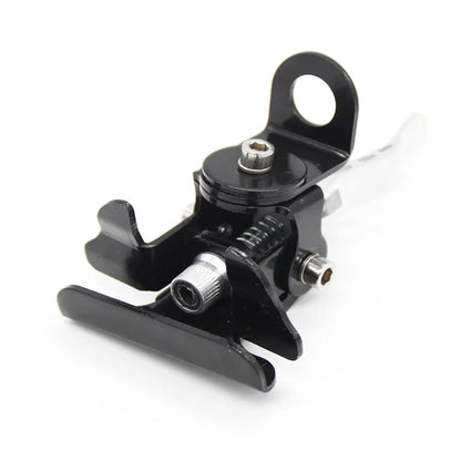 Hand Pressed Quick Release Stainless Steel Mobile Car CB Radio Antenna Mount Bracket - Black