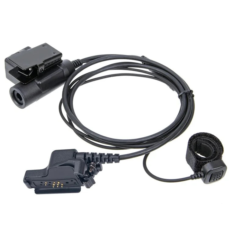 High Strength Finger Microphone U94 PTT Adapter for Motorola HT1000 / JT1000 / MT2000 / MTS2000 Walkie Talkie