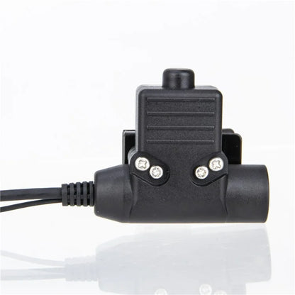 High Strength Finger Microphone U94 PTT Adapter for Motorola HT1000 / JT1000 / MT2000 / MTS2000 Walkie Talkie