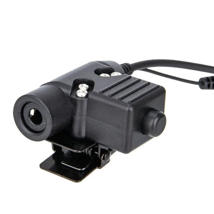 High Strength Finger Microphone U94 PTT Adapter for Motorola HT1000 / JT1000 / MT2000 / MTS2000 Walkie Talkie