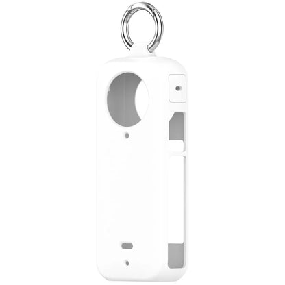 For Insta360 X4 Soft Silicone Case Action Camera Dustproof Protective Cover with Ring